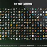 Modern RP Icons Vol.2 Jobs & Crime: 272 drug and lab icons for FiveM inventory, transparent PNG