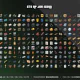 Modern RP Icons Vol.2 Jobs & Crime: 272 RP job icons for FiveM inventory, transparent PNG