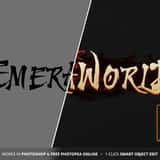 Shadowbane – Mmorpg Game Logo Template & Photoshop Text Effect (PSD) – Full Presentation
