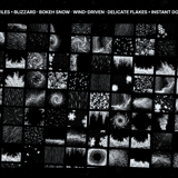 Grid preview of 100+ Snowfall Overlays — diverse snow effects including blizzard, bokeh and wind-driven streaks up to 5K