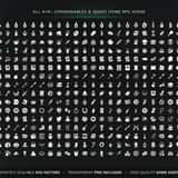 All 416 icons of RPG Potions & Quest Items Icons Vol.19 on one grid