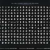 All 256 icons of RPG Classes, Races & NPC Icons Vol.13 on one grid