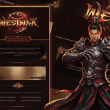 WestWar MMORPG Server Presentation PSD Template