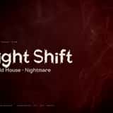 Gnashwick scratched horror font, stream banner example