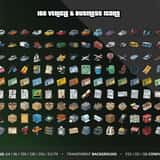 Modern RP Icons Vol.4 Gear & Loot: 160 vehicle and business icons for FiveM inventory, transparent PNG