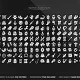 RPG assets for Monster Trophies (Bones, Skulls), Artifacts, and Loot drops in SVG vector format.