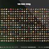Modern RP Icons Vol.5 Survival & Food: 416 food icons for FiveM inventory, transparent PNG
