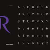 Duskvein elvish-inspired dark fantasy font, glyph grid with accent letters