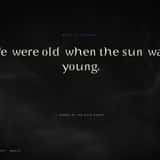 Duskvein elvish-inspired dark fantasy font, quote set in the font