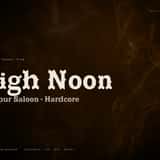 Dustspur western saloon font, stream banner example