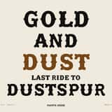 Dustspur western saloon font, wanted poster style title lettering
