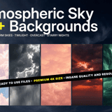 Atmospheric Sky Backgrounds – 65+ Premium 5K Files for Video Editing and Design