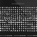 Survival and Post-Apo Game Icons MEGA PACK featuring food, farming, and alchemy assets.