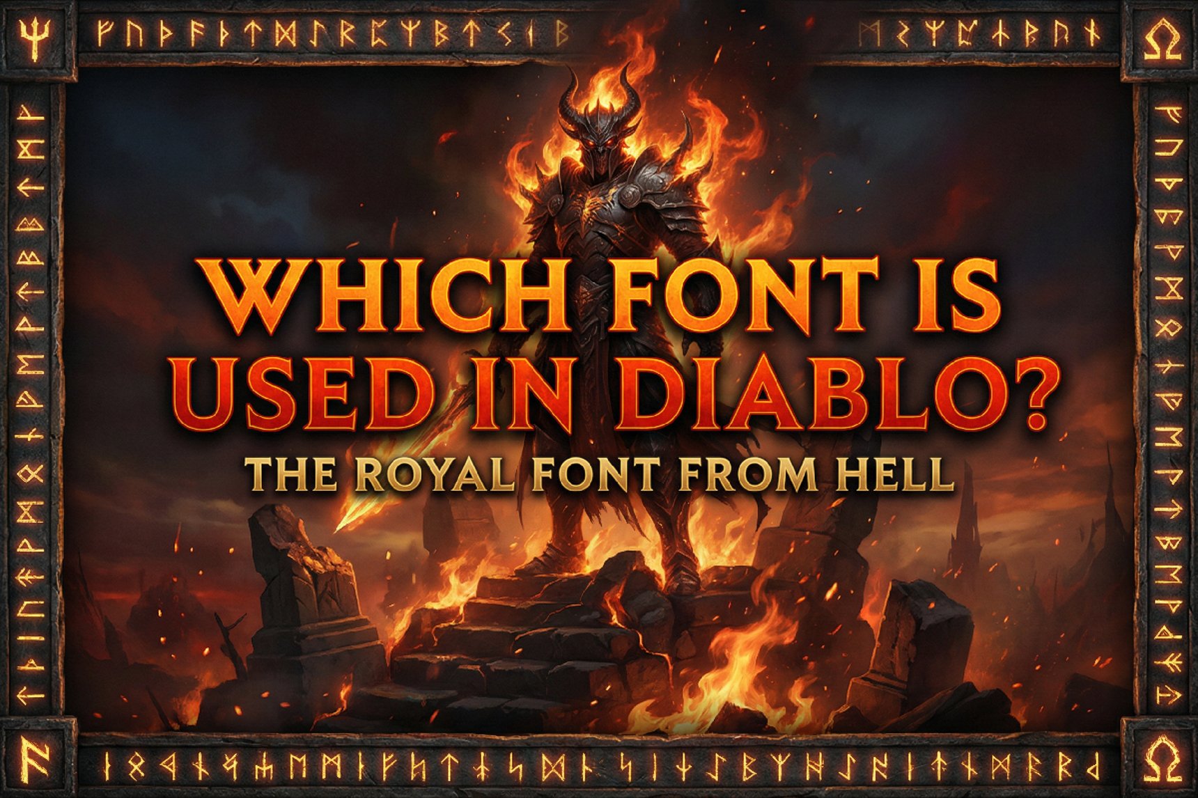 Diablo Series Fonts Collection D1-D4